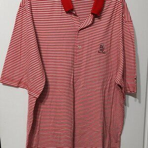 Men’s FAIRWAY & GREENE Pull Over Short Sleeve R&W Shirt – Size XL/TL – New